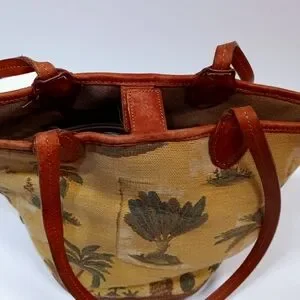 Tommy Bahama Bags Vintage Tommy Bahama Tapestry Bucket